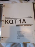 Kenwood KQT-1A Factory Oem Service Manual Schematics Ctcss Ham Radio Electronics. Fixed Price $47.55.