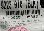 Belden 9223 RG-58/U 22AWG Stranded Tnc Low Noise Special Audio Coaxial Cable Blk. Fixed Price $114.99.