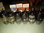 TV7D/UTESTED Nos/nib Matched Pair Vintage 6EA8 6GH8A Tubes (sub 7199). Fixed Price $29.95.