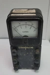 Simpson Model 370 Ac Alternative Current Meter 0-20/0-10/0-5 Amps. Fixed Price $9.97.