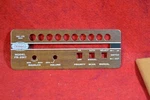 Sonar Radio Corp. Faceplate For FR-2517 Scanner New Old Stock. Fixed Price $10.00.