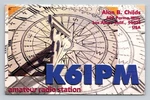 Ham Radio Qsl K6IPM Los Altos Usa 2003 Yaesu FT-1000D Alpha 99. Fixed Price $16.99.