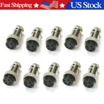 10PCS 5 Pin Female & Microphone Connector For Cb Radio Ham Plug Usa Stock. Fixed Price $12.59.