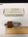 Jettron B2101 Thermal Relay 117V 5SEC 3A 5W Pin. Fixed Price $49.95.