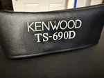 Kenwood TS-690D Signature Series Radio Dust Cover. Fixed Price $32.00.