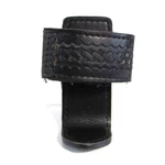 Safariland 763-4 Universal Portable Radio Holder Leather Basketweave Duty Belt. Fixed Price $23.99.