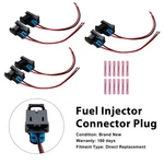 6PCS Fuel Injector Connector Pigtail Plug Wiring Harness Fit Ford Chevy. Fixed Price $22.99.