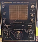 Cushman CE-15 Spectrum Monitor Mhz Ghz Powers With Trace. Fixed Price $255.00.