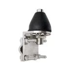 Pro Trucker Deluxe Single Groove Mirror Mount With SO-239 Beehive Stud. Fixed Price $16.95.