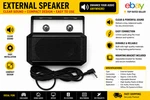 Motorola Style Ham Mobile Base Ht Cb Communications Extension Speaker. Fixed Price $11.49.