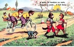 Animals - No. 88904 Cats On Foot, In Tandem Or By Car, Take The Road... It. Fixed Price $9.35.