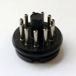 Amphenol 86CP11 Pin Male Plug - Mates With 78S11 Same Circle As Octal. Fixed Price $17.95.