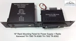 19" Rack Mount Panel: Samlex / Ict Power Supply + Radio Combination. Fixed Price $98.49.