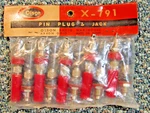 Olson Radio Warehouse Pin Plug & Jack Bag Of 10 Pieces X-791 Nos. Fixed Price $9.95.