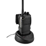 Motorola CP200D Radio Fitted Holder Case Turtleback Black Leather Holster. Fixed Price $64.99.