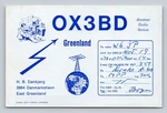 Ham Radio Qsl OX3BD Greenland 1970 Drake R-4B Mpp 300W Contact Card. Fixed Price $16.99.