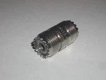 Amphenol 83-1J 74868 SO-239 Dual Uhf Female Barrel Adapter Connector Used. Fixed Price $11.95.