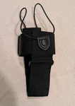 Uncle Mike's Universal Radio Case Fixed Belt Loop Nylon Web Black 88804 Nos. Fixed Price $14.89.