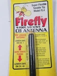Firestik Firefly FL4 Black Ft Flex Fiberglass Cb Radio Antenna W/ Tuneable Tip. Fixed Price $38.95.