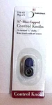 Radio Shack #274-403 Pkg Control Knobs 1/2" Blue Capped 1/4" Shafts New. Fixed Price $5.00.