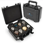 Casematix Travel Holds 8 Watches 24-56MM Waterproof, Foam. Fixed Price $39.99.