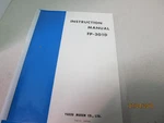 Yaesu Fp -301D Power Supply Original Manual. Fixed Price $25.00.