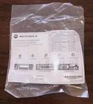 9 Piece Motorola KT000245A01 & KT000246A01 Dust Cover Kit Apx 8500. Fixed Price $5.00.