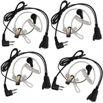 4-PACK Hqrp 2PIN Hands Free Earpiece Push-to-talk Mic For Motorola Radio Devices. Fixed Price $32.45.