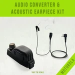 Audio Adapter Kit 2-PIN Multi-pin W/earpiece For Motorola Radios CP200, SP10. Fixed Price $28.99.