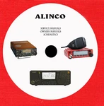 Alinco Repair Service Schematics Owner Manuals On 1 Dvd Pdf Format. Fixed Price $19.00.