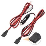 2X Cb Power Cord 12V 3-PIN Plug Cigarette Lighter Socket 4.9FT For Ham Radio. Fixed Price $15.29.
