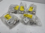(QTY.5) Rfs 716M-SCF12-071 7-16 Din Male Connector 1/2" Coaxial Cable. Fixed Price $49.99.