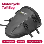 Universal Motorcycle Tail Bag Multifunctional Rear Seat With Shoulder Strap. Fixed Price $19.99.