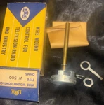 Irc Potentiometer W-500 Nib Nos Vintage Audio Usa Radio Wire Wound Control W/nut. Fixed Price $19.45.