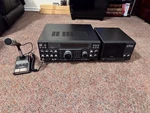 Yaesu FT-1000 Hf Transceiver Ham Radio W/ SP-5 External Speaker MD-1 Microphone. Fixed Price $1600.00.