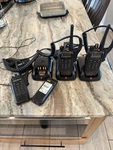 Motorola Mototrbo Xpr Series Radios Lot Of 3 W/ Chargers Mic Batteries Working. Fixed Price $375.00.