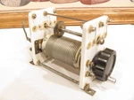 B&w 3852 15 Uh Roller Inductor With Ef Johnson Crank Knob. Fixed Price $39.00.
