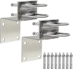 Antenna Pole Mount Bracket Kits - 2 Set Mast With .... Fixed Price $39.35.