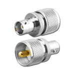 RFA-8312, Pan Pacific Uhf Plug (PL259) To Bnc Female Jack Adapter. Fixed Price $6.99.