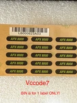 Motorola APX8000 Speaker Grille Label LB000623A03 1 Only. Fixed Price $14.95.