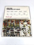 Coilcraft Uni-coil Tuneable Rf Coils Mixed Lot In Case. Fixed Price $129.95.