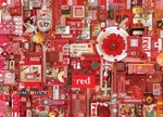 Cobble Hill Red 1000 Piece Jigsaw Puzzle By Shelley Davies. Fixed Price $19.32.