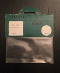 Sylvania Silicon Diode ECG-122, Uhf Mixer. Fixed Price $6.99.
