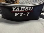 Yaesu FT-7 Signature Series Amateur Radio Dust Cover. Fixed Price $32.00.