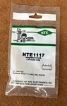 Nos New Electronics NTE1117 Ic, 2W Audio Amp (ECG1117) Pack. Fixed Price $12.90.