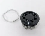 Amphenol 78S7, Pin Vacuum Tube Socket - Black Phenolic For 2A7, 6A7, 6B7. Fixed Price $15.95.