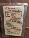 Nifty! Quick-reference Tyt TH-UVF1 & /a New!!. Fixed Price $6.95.