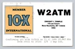Ham Radio Qsl/qso W2ATM KA7BZB New Rochelle Ny Usa 1980 10X Net Kenwood TS-820S. Fixed Price $16.99.