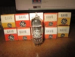(10) Mint Matched Nos Nib Ge 6AV6 Radio Audio Tubes. Fixed Price $30.00.
