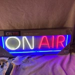 Neon Sign - Live Recording Studio Led Streaming Broadcast Air. Fixed Price $39.00.